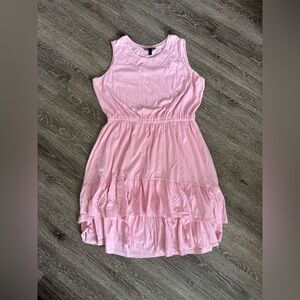 Pink Sleeveless Dress